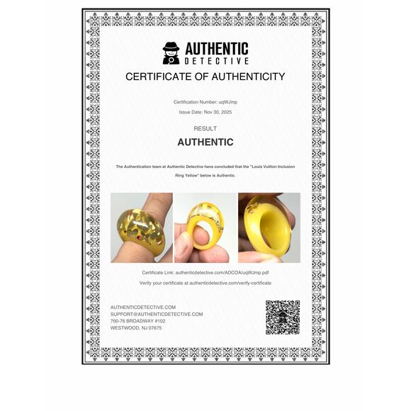 Louis Vuitton Inclusion Ring - Picture 3 of 8